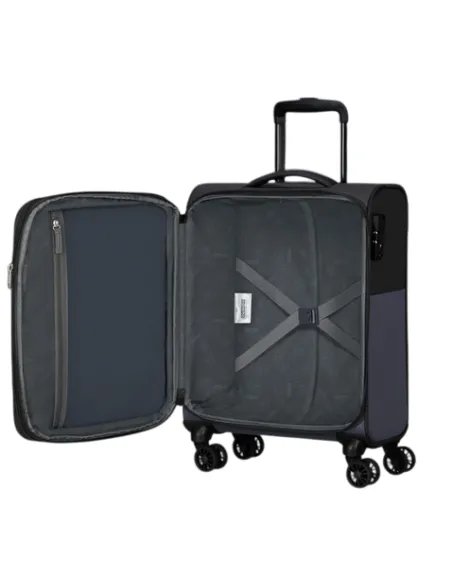 Kabinentrolley American Tourister Daring Dash, schwarz-grau