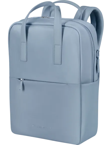 Samsonite 4Pack women's 14.1 laptop backpack with two handles, dusty blue
