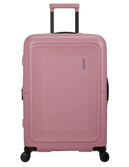 American Tourister DashPop medium polypropylene trolley, lilas pink