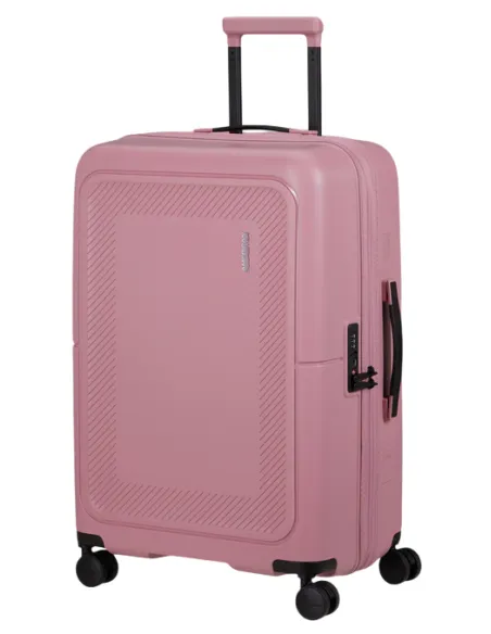 Mittlerer Polypropylen-Trolley American Tourister DashPop, lilas pink