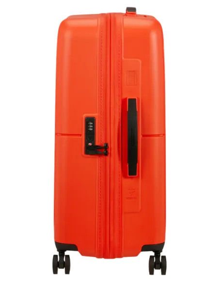 Mittlerer Polypropylen-Trolley American Tourister DashPop, tangerine red