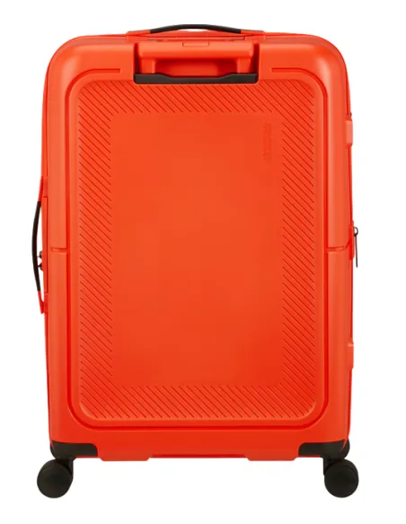 Mittlerer Polypropylen-Trolley American Tourister DashPop, tangerine red