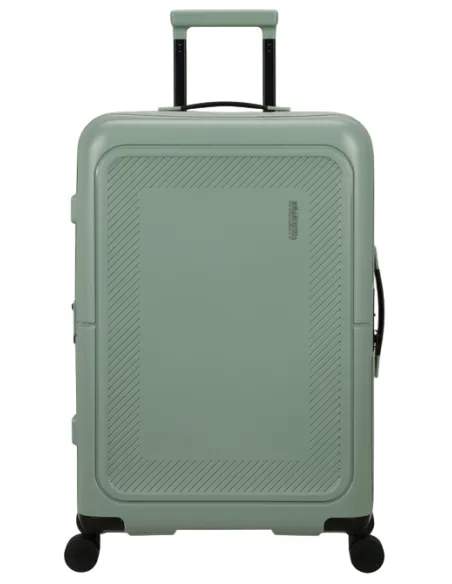 American Tourister DashPop medium polypropylene trolley, iceberg green