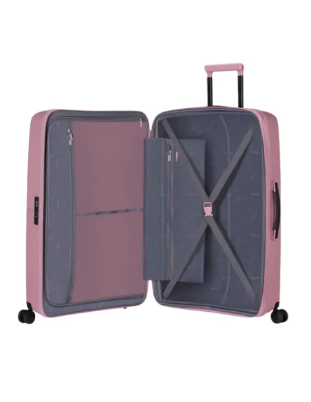 American Tourister DashPop large trolley, lilas pink