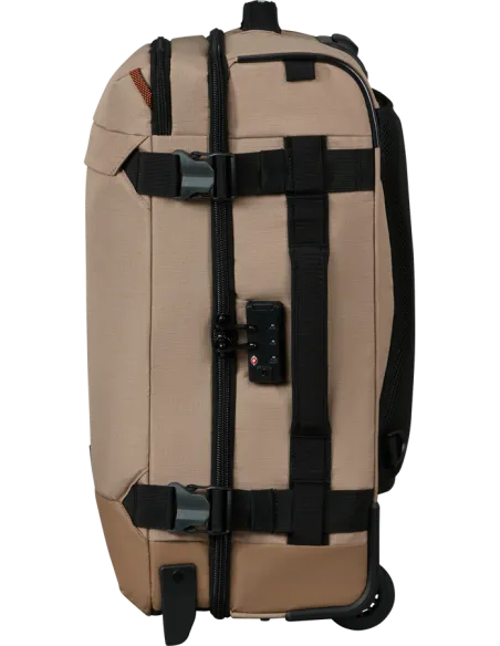 Trolley cabina indossabile a zaino Samsonite Roadseeker, sabbia