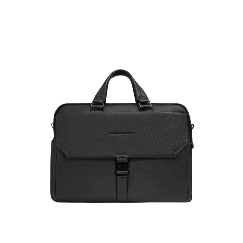 Piquadro Than 15.6 computer briefcase with two...