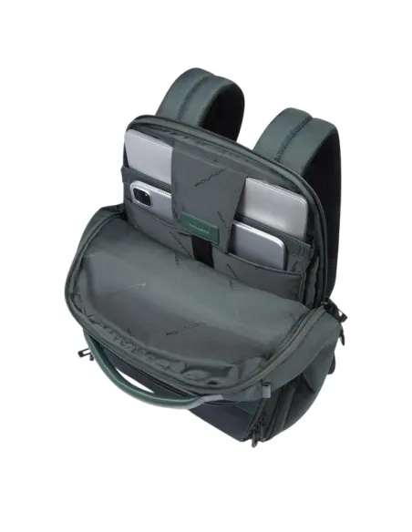 Zaino porta computer e porta iPad® Piquadro Wollem, verde2