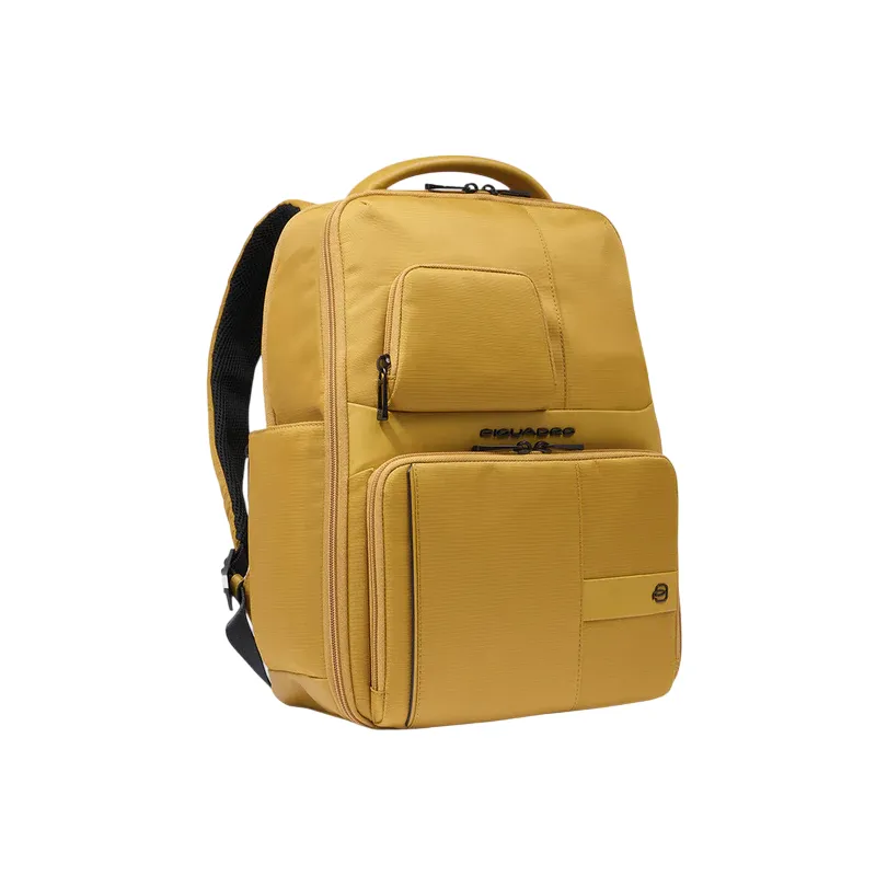 Zaino porta computer e porta iPad® Piquadro Wollem, giallo 2