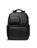 Zaino Piquadro porta pc da 15,6 in tessuto impermeabile, nero