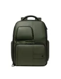 Piquadro 15.6" Laptop-Rucksack aus wasserdichtem Stoff, grün