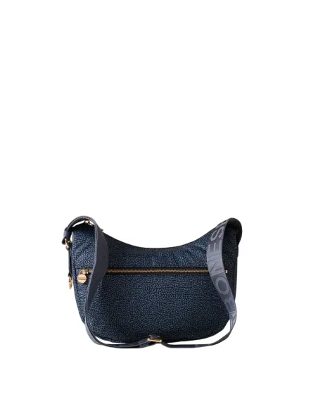 Mezza luna piccola Borbonese, denim