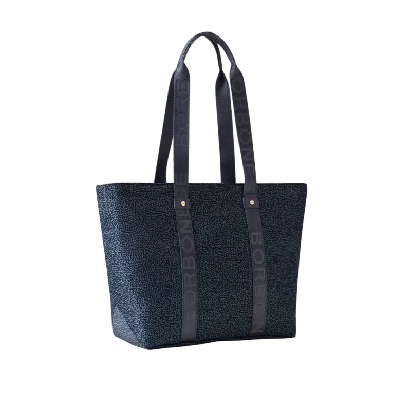 Shopping media Borbonese, denim 2