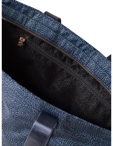 Shopping media Borbonese, denim