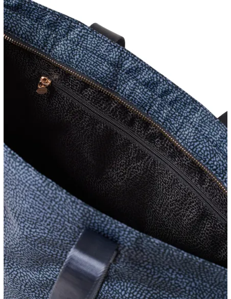 Shopping media Borbonese, denim