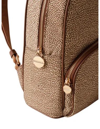 Borbonese Eco Line Damen-Rucksack,...