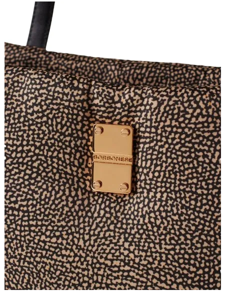 Borbonese Cahier handbag, op natural-black