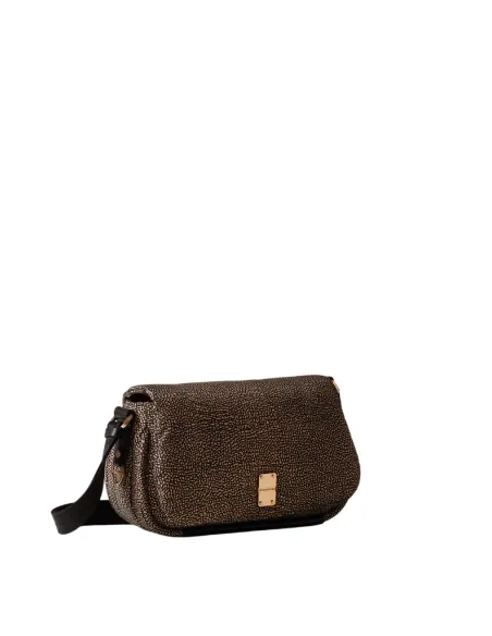 Borbonese Cahier cross-body bag, op natural-black
