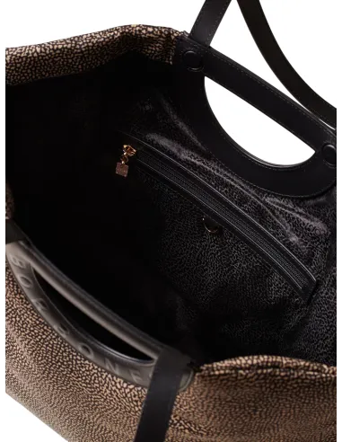 Borbonese Bouche Shopping bag, op...