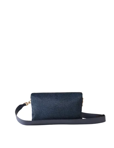 Borbonese Bouche cross-body bag, denim