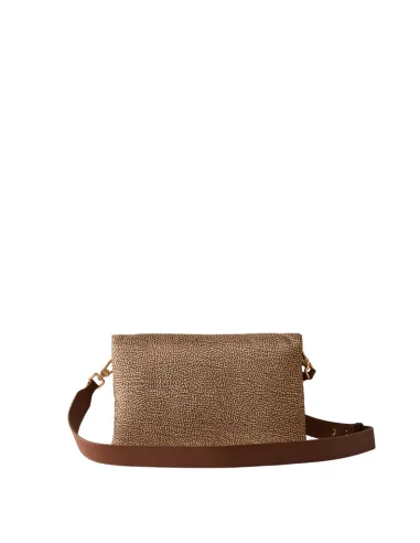 Borbonese Bouche cross-body bag, beige