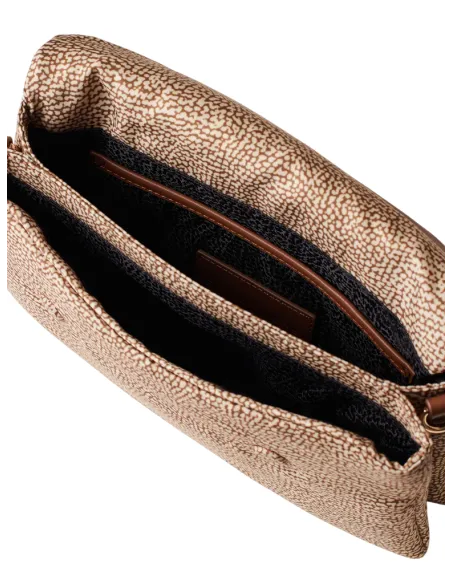 Borbonese Bouche cross-body bag, beige