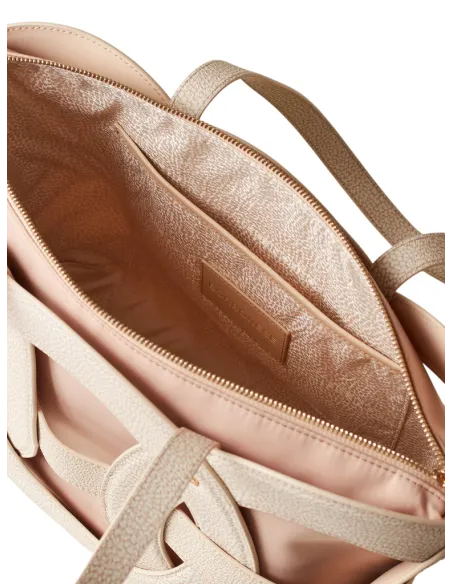 Borbonese All Round shopping bag, sand