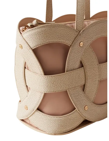 Borbonese All Round shopping bag, sand