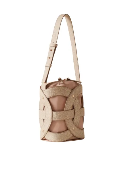 Borsa a secchiello Borbonese All Round, sabbia