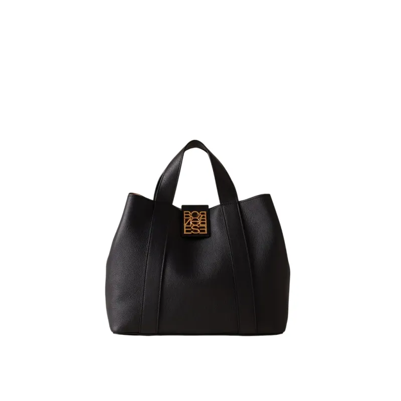 Borbonese Nueve Handtasche, schwarz