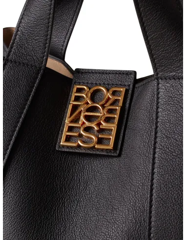 Borbonese Nueve handbag, black