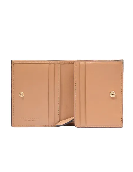 Portafogli donna piccolo The Bridge Lucrezia, marzapane