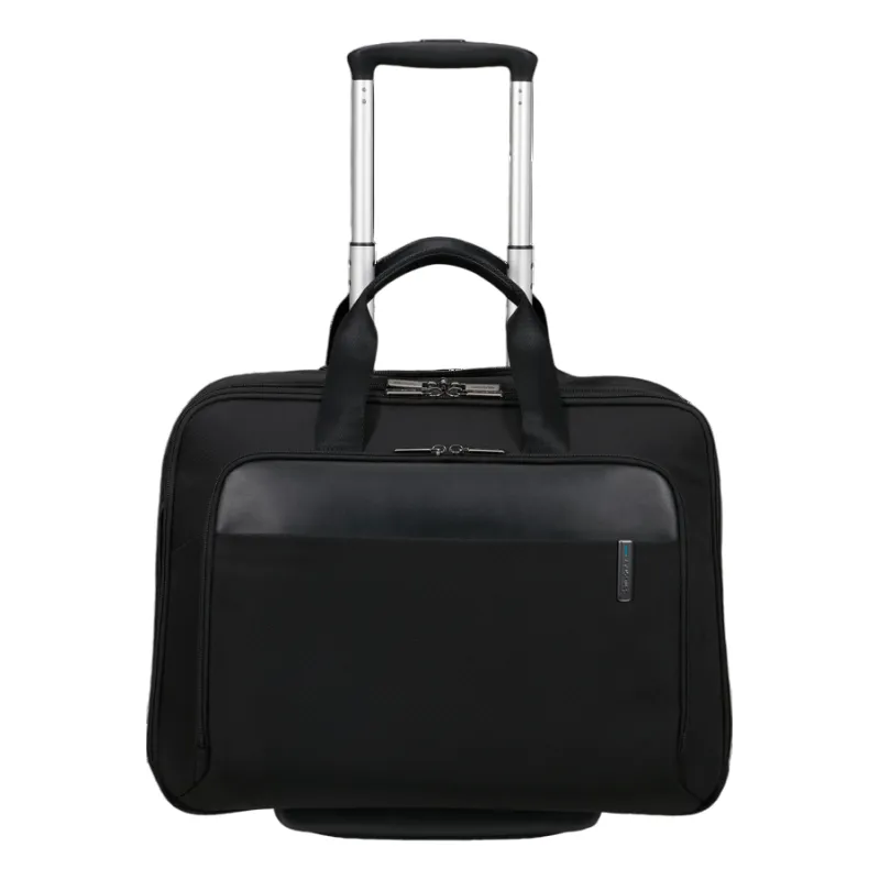 Samsonite rolling tote with 17.3 laptop compartment, black