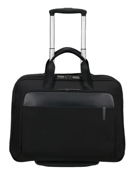 Samsonite rolling tote with 17.3 laptop compartment, black