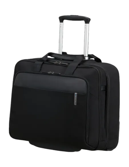 Samsonite Rolling Tote mit 17,3 Laptop-Fach, schwarz