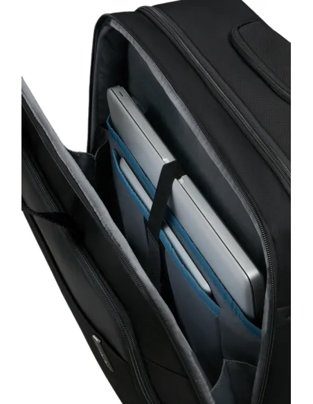 Samsonite rolling tote with 17.3 laptop compartment, black