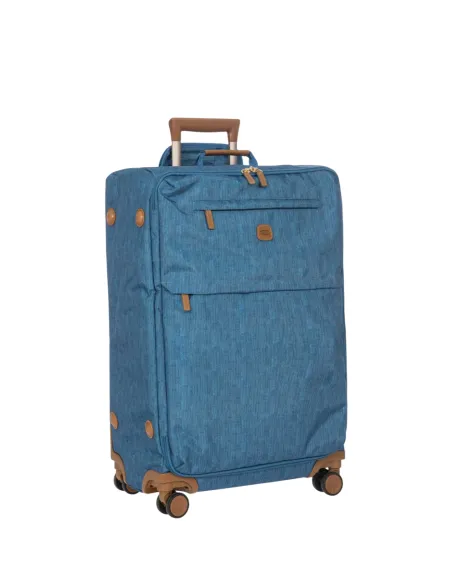 Bric's X-Collection medium trolley in recycled fabric, jeans