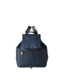 Borbonese Damenrucksack mit Klappe, denim
