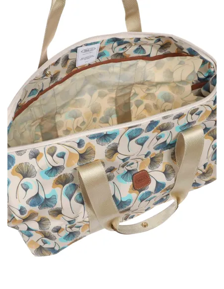 Brics X-Collection Medium Folding Duffle, Blumen