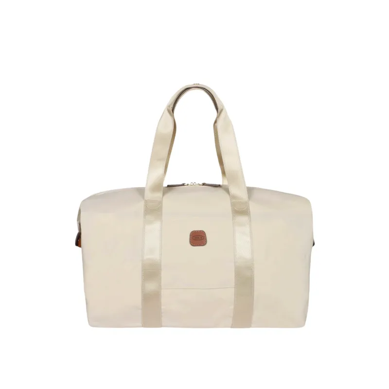 Borsone medio pieghevole Brics X-Collection, beige