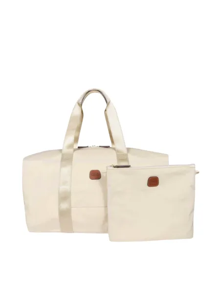 Brics X-Collection Medium Folding Duffle, beige