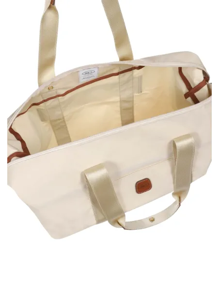 Brics X-Collection Folding duffel bag, beige