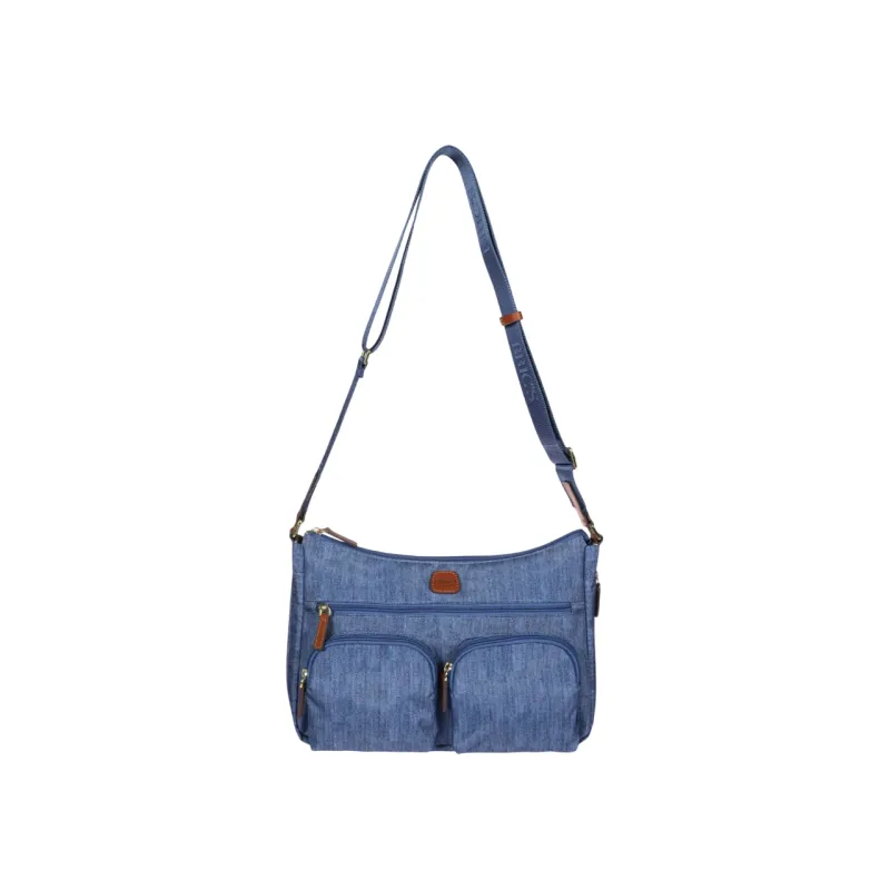 Borsa espandibile Brics X-Collection, jeans