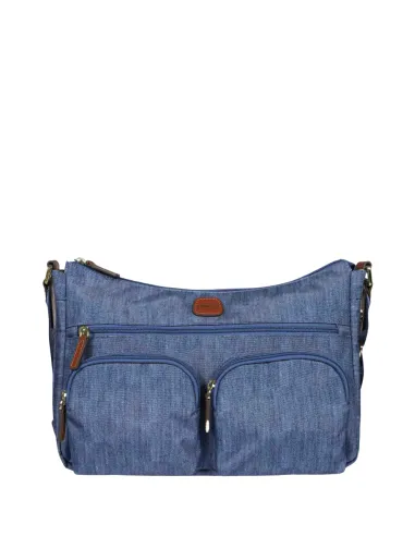 Brics Medium shoulder bag with three...