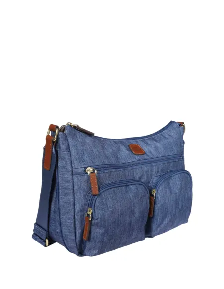 Borsa espandibile Brics X-Collection, jeans