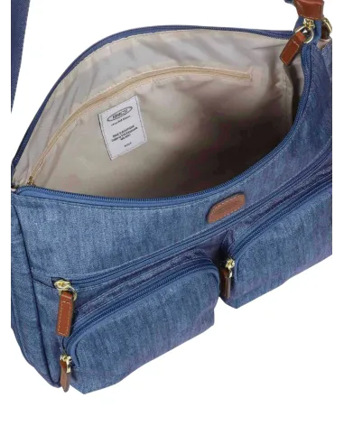 Brics Medium shoulder bag with three...