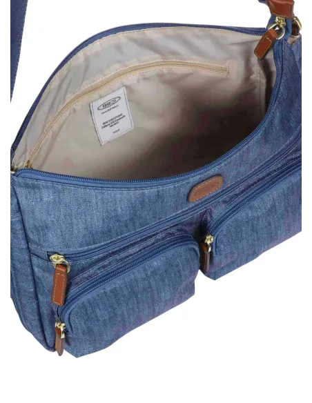 Brics Damentasche mit Erweiterungsmöglichkeiten, jeans