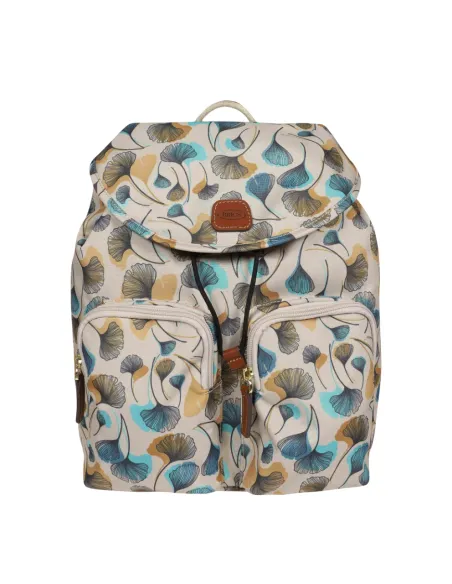 Damenrucksack mit Außentaschen X-collection, blumen