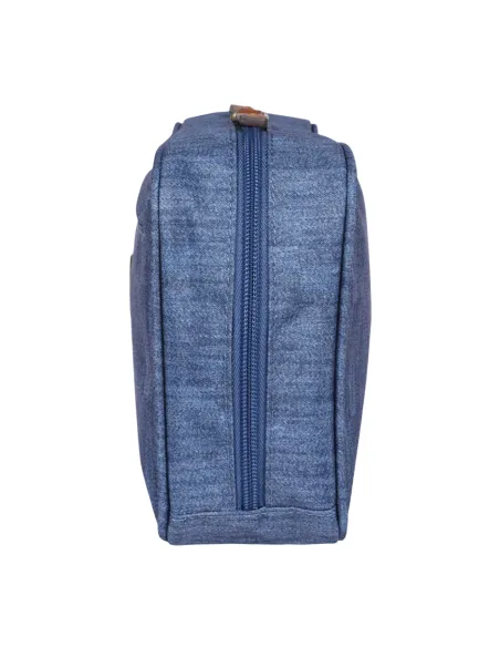 Necessaire in tessuto e pelle Brics X-Collection, jeans