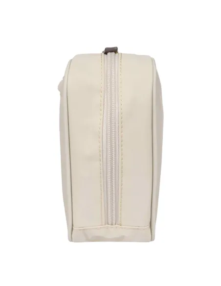 Brics X-Collection Stoff und Leder Necessaire, beige