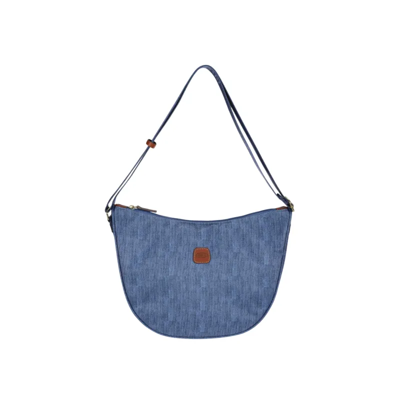 Shoulder bag S Brics X-Collection, jeans